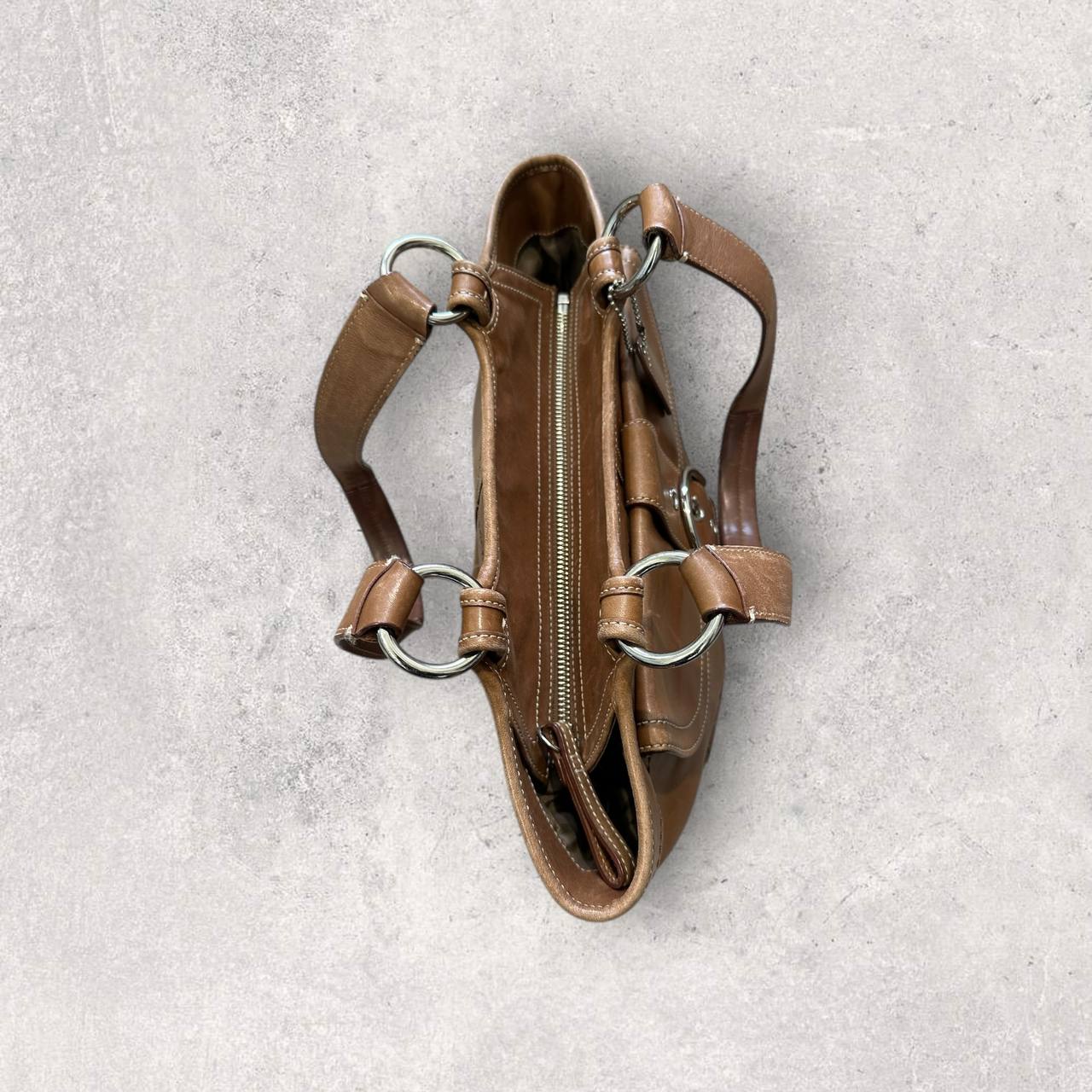 Authentic Vintage Coach Leather Tote Bag