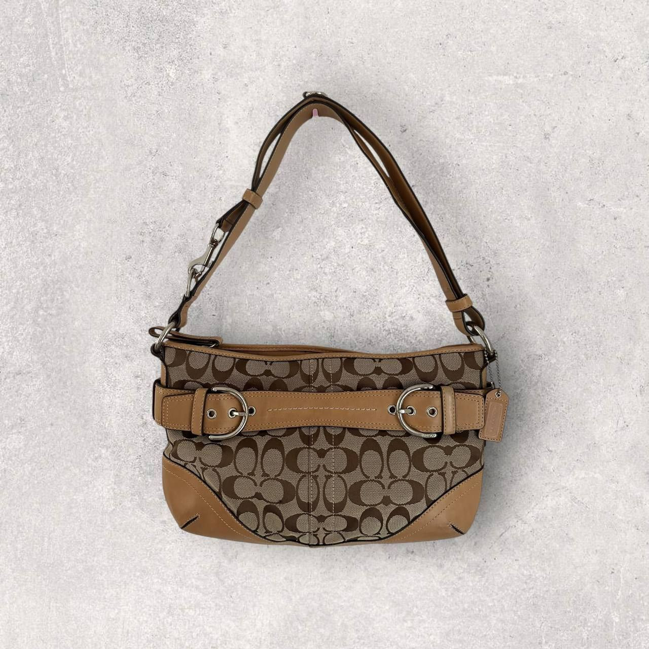 Authentic Vintage Coach Signature Shoulder/Crossbody