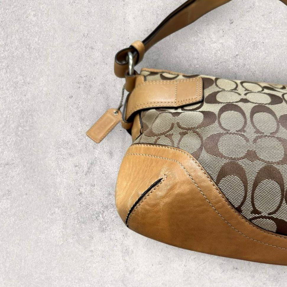 Authentic Vintage Coach Signature Shoulder/Crossbody