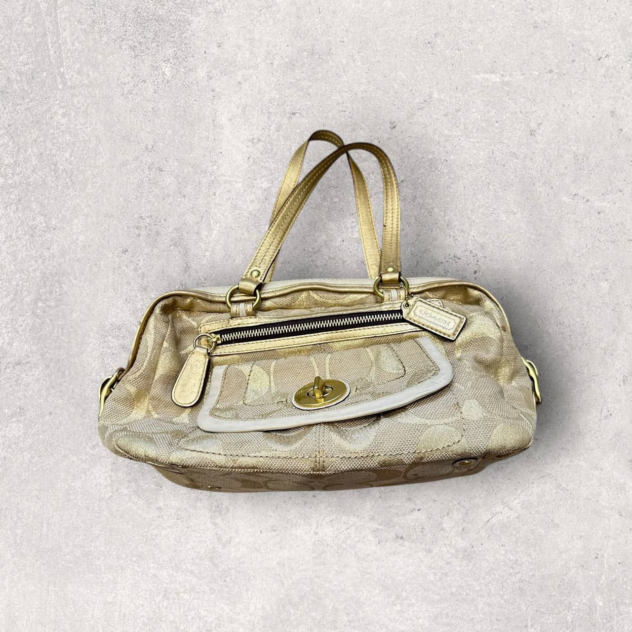 Authentic Vintage Coach Satchel Shoulder Bag