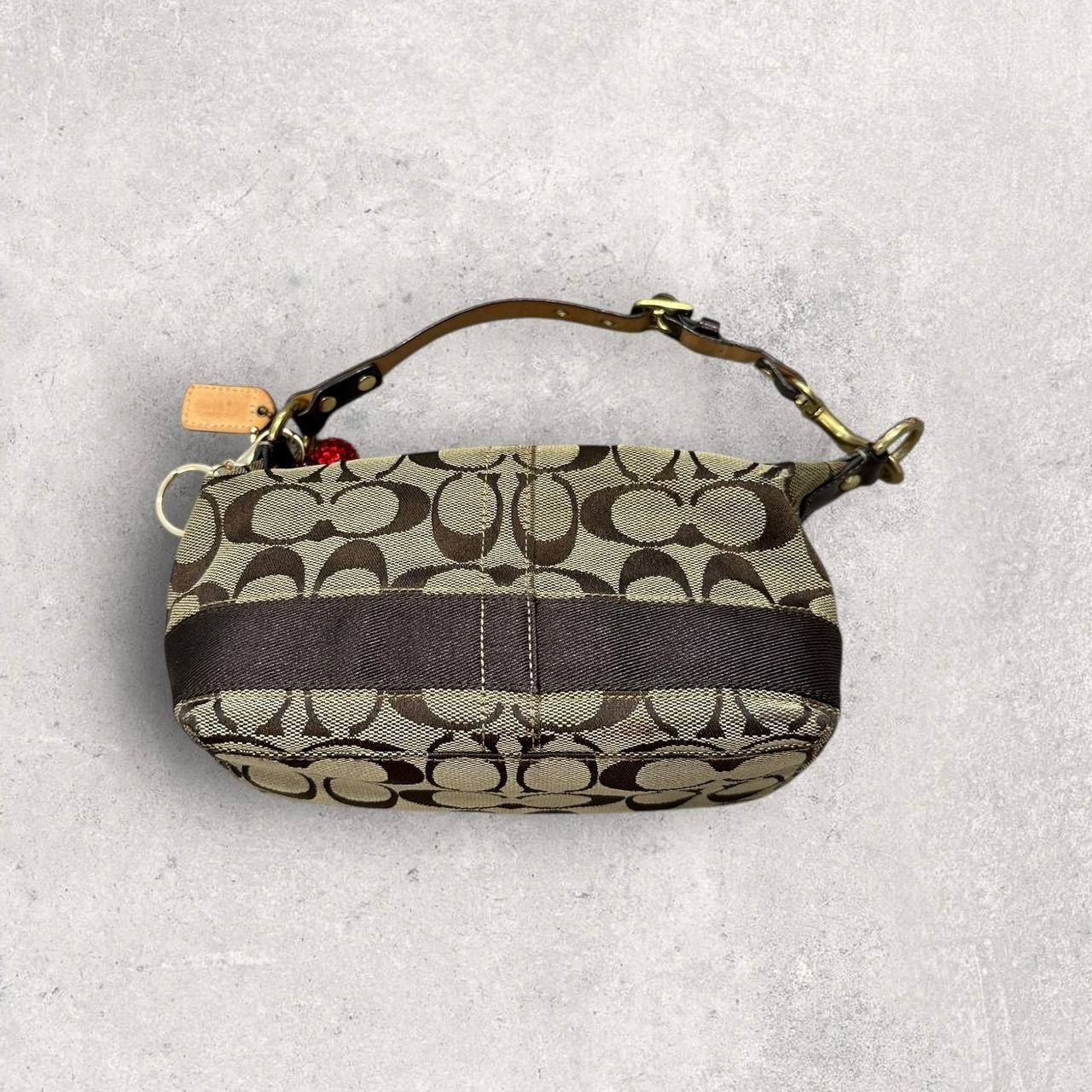 Authentic Vintage Coach Signature Shoulder Bag