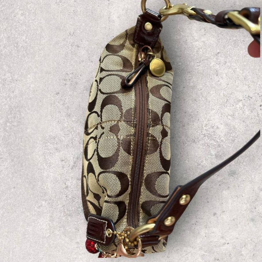 Authentic Vintage Coach Signature Shoulder Bag