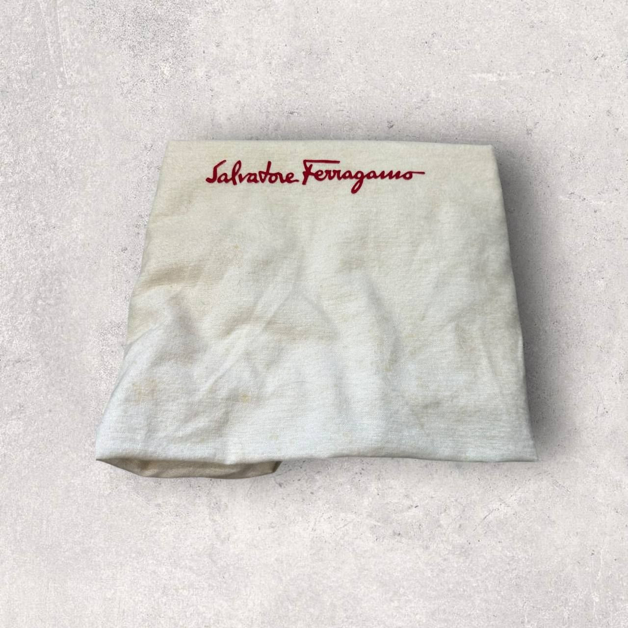 Authentic Vintage Salvatore Ferragamo Marisa Patent Leather Shoulder Bag