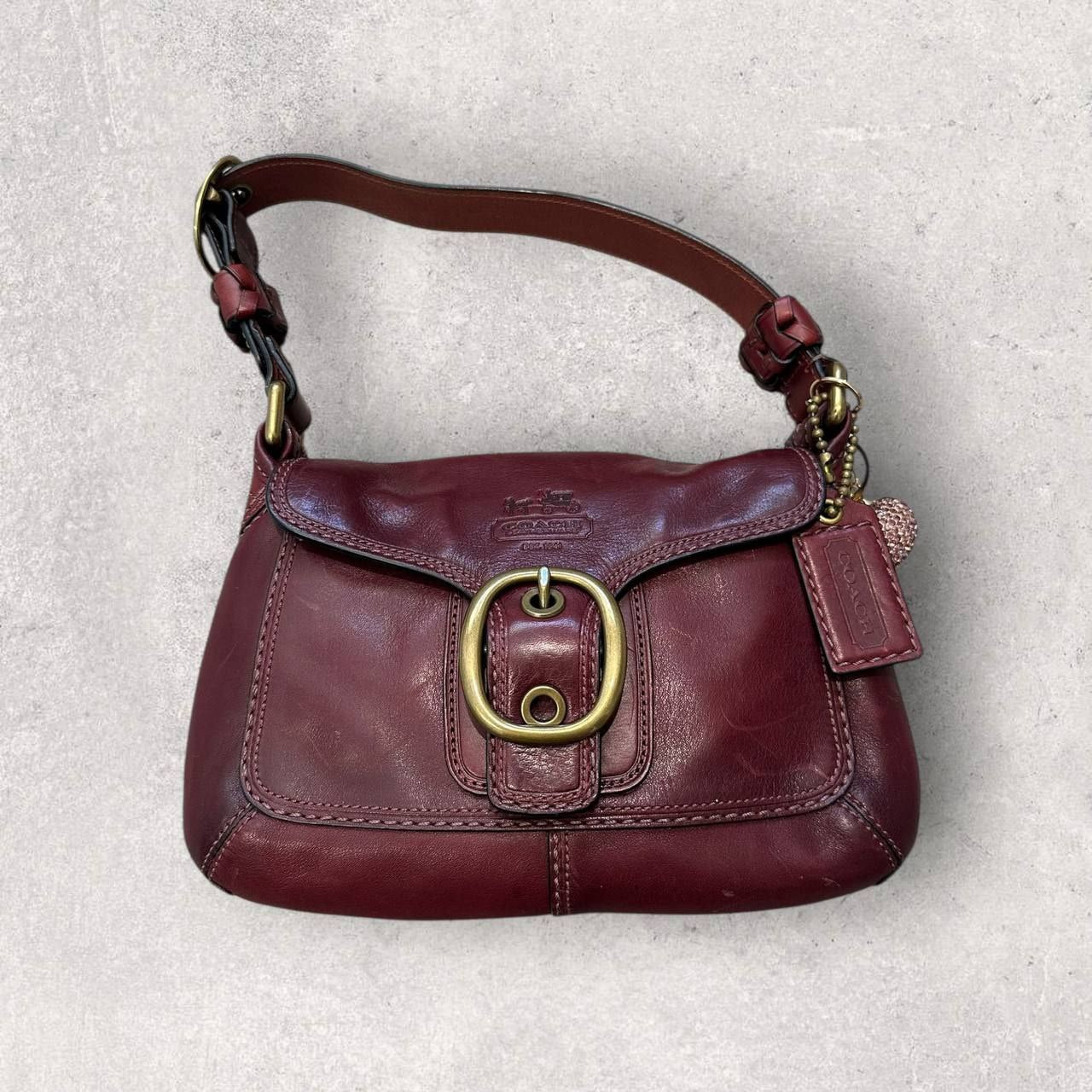 Authentic Vintage Coach Bleecker Leather Shoulder Bag