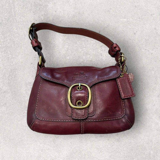 Authentic Vintage Coach Bleecker Leather Shoulder Bag