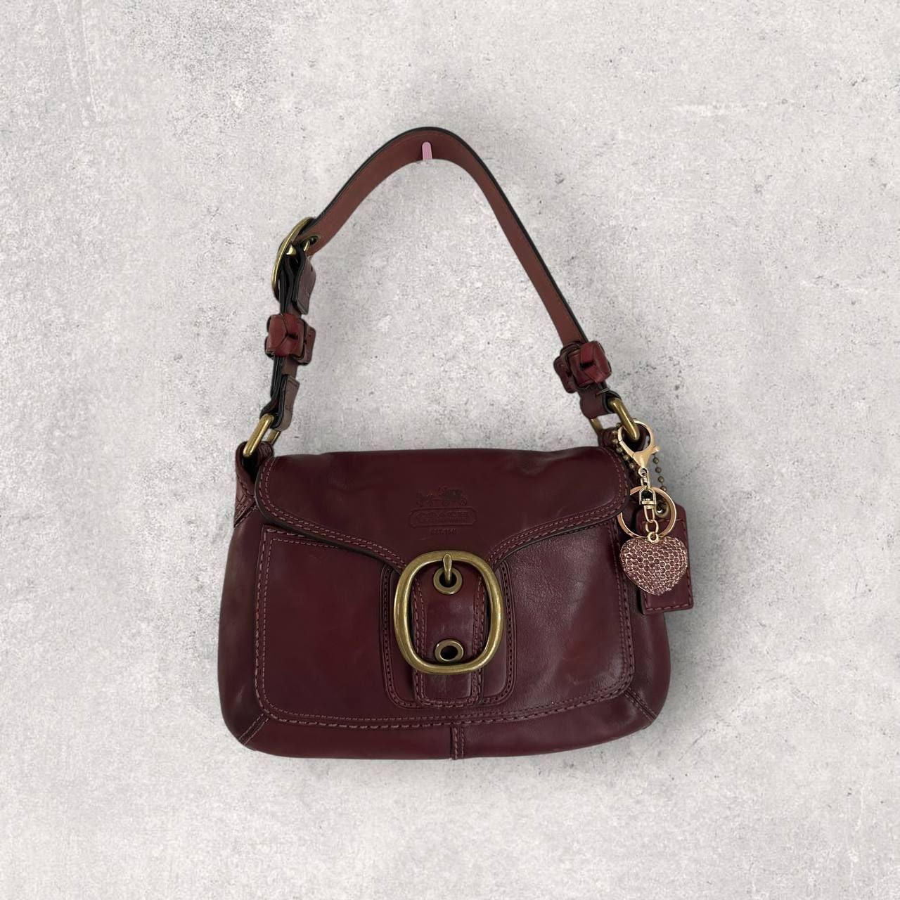 Authentic Vintage Coach Bleecker Leather Shoulder Bag