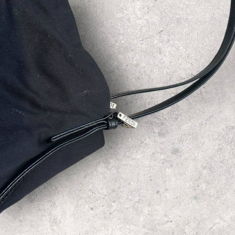 Authentic Vintage Fendi Nylon Shoulder Bag