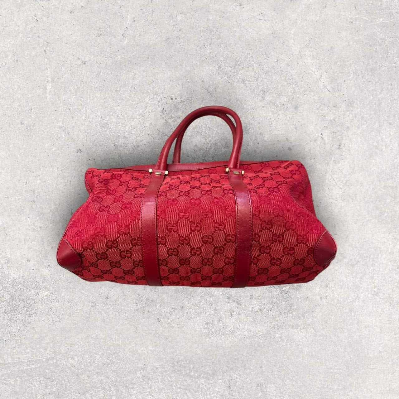 Authentic Vintage Gucci GG Boston Bag