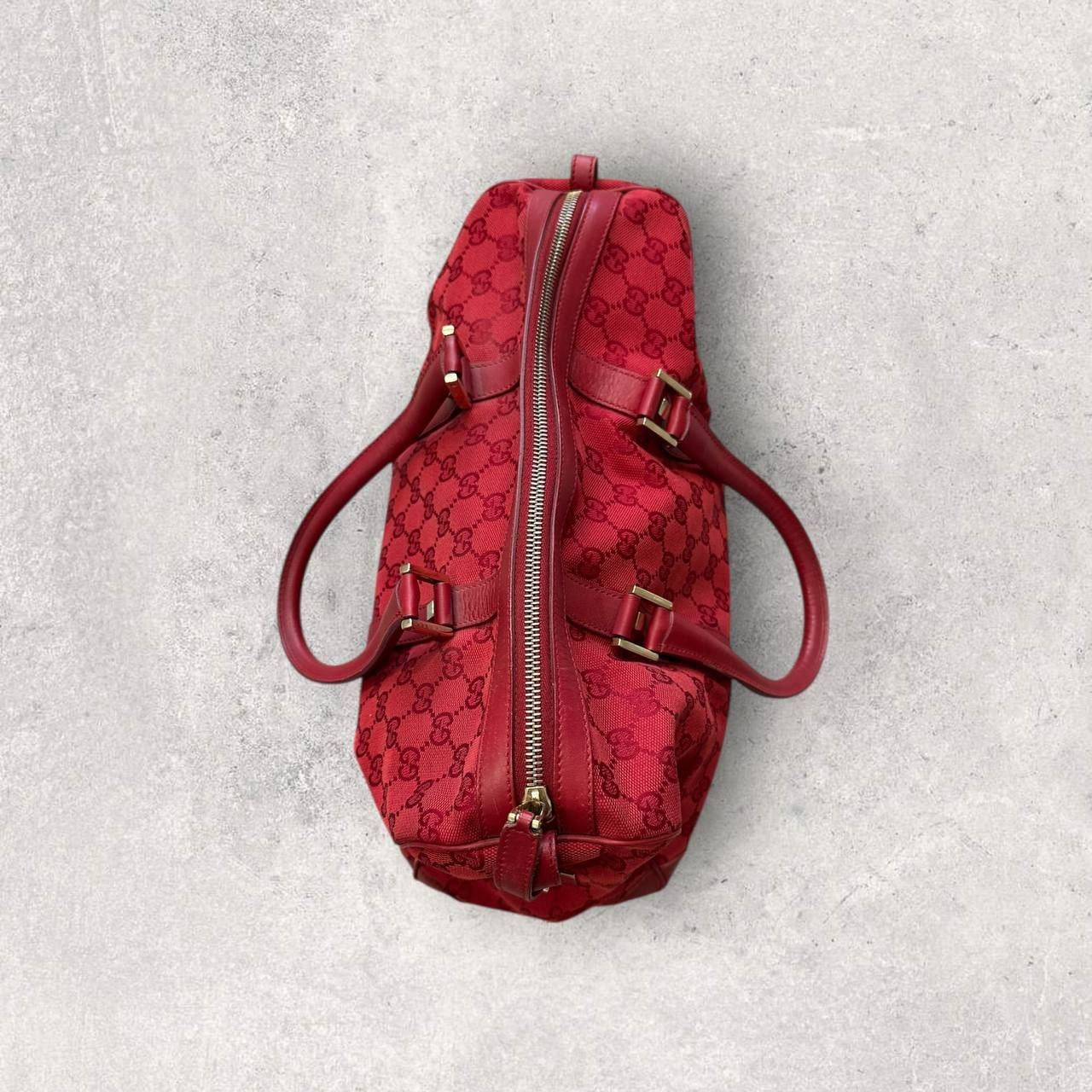 Authentic Vintage Gucci GG Boston Bag