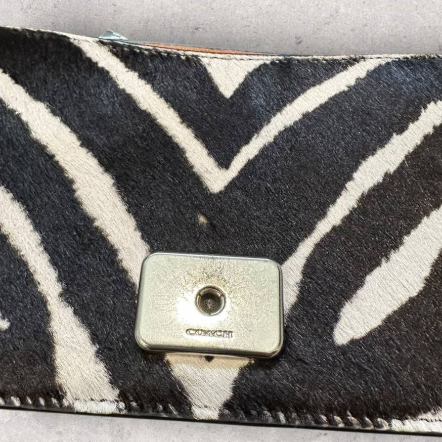 Authentic Coach Bandit Calfhair Shoulder/Crossbody Bag