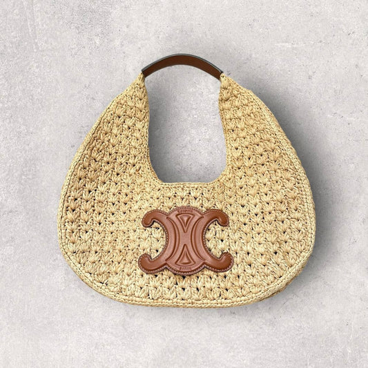 Authentic Celine Classic Panier Hobo Bag