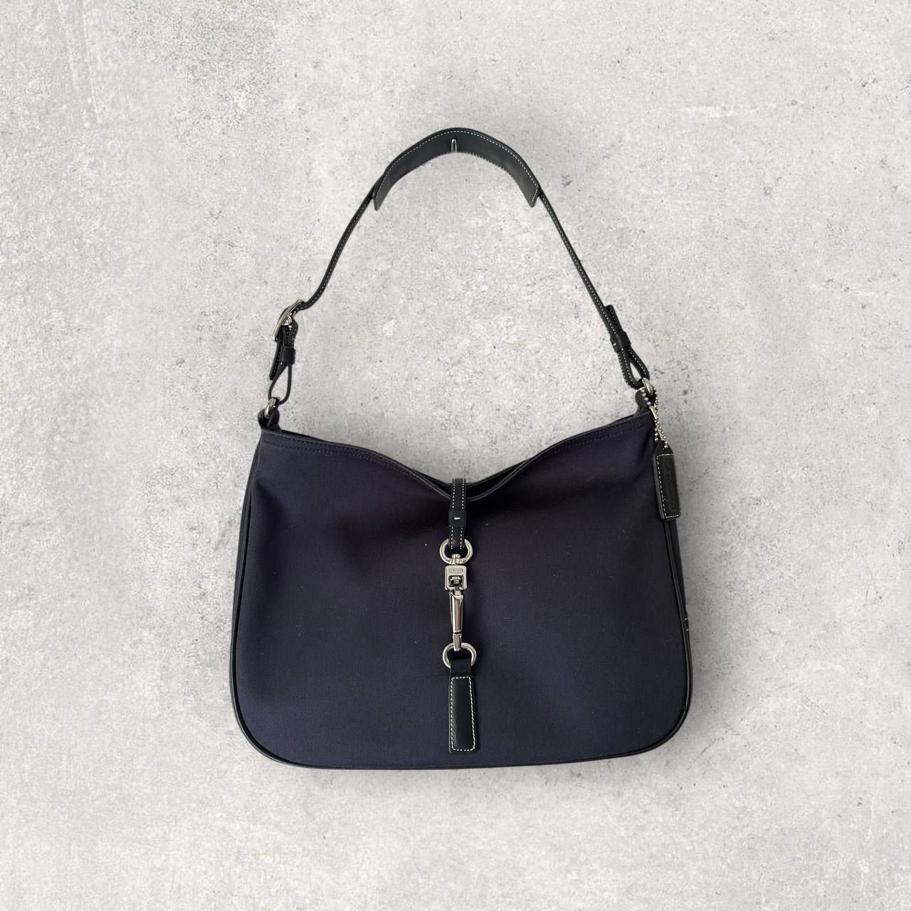 Authentic Vintage Coach Hamptons Nylon Shoulder Bag
