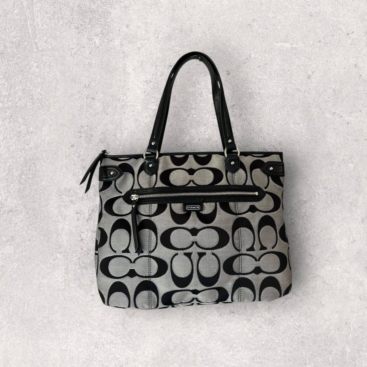 Authentic Vintage Coach Poppy Signature Tote Bag