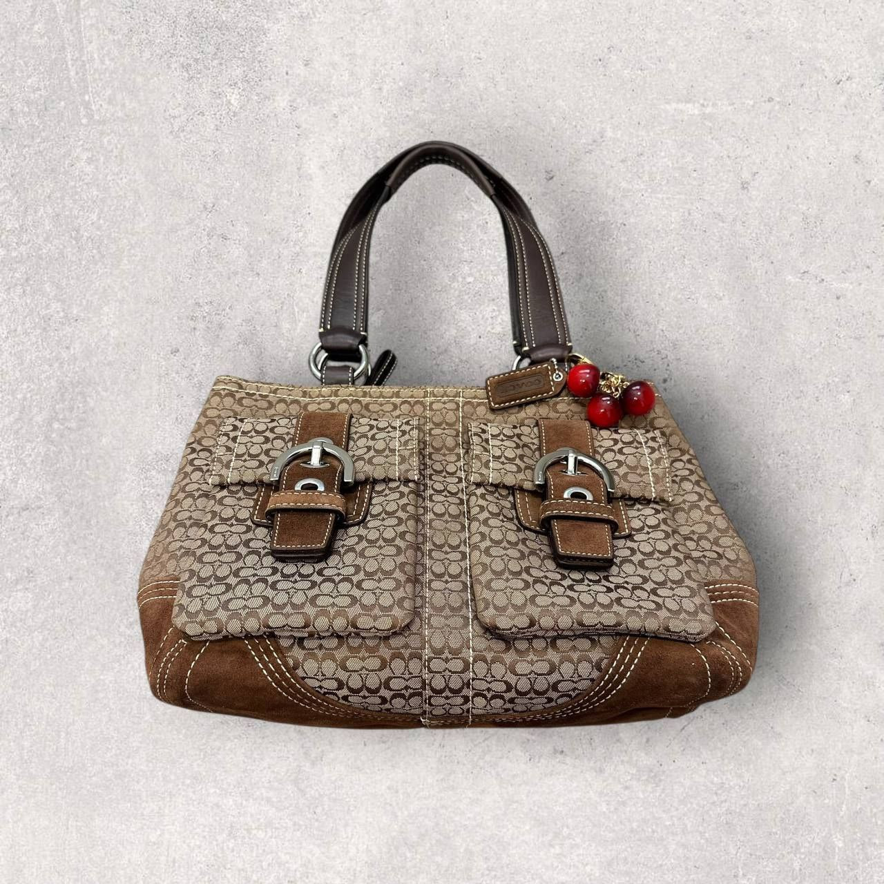 Authentic Vintage Coach Soho Brown Shoulder Bag