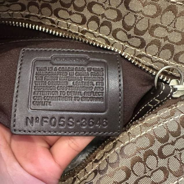 Authentic Vintage Coach Soho Brown Shoulder Bag