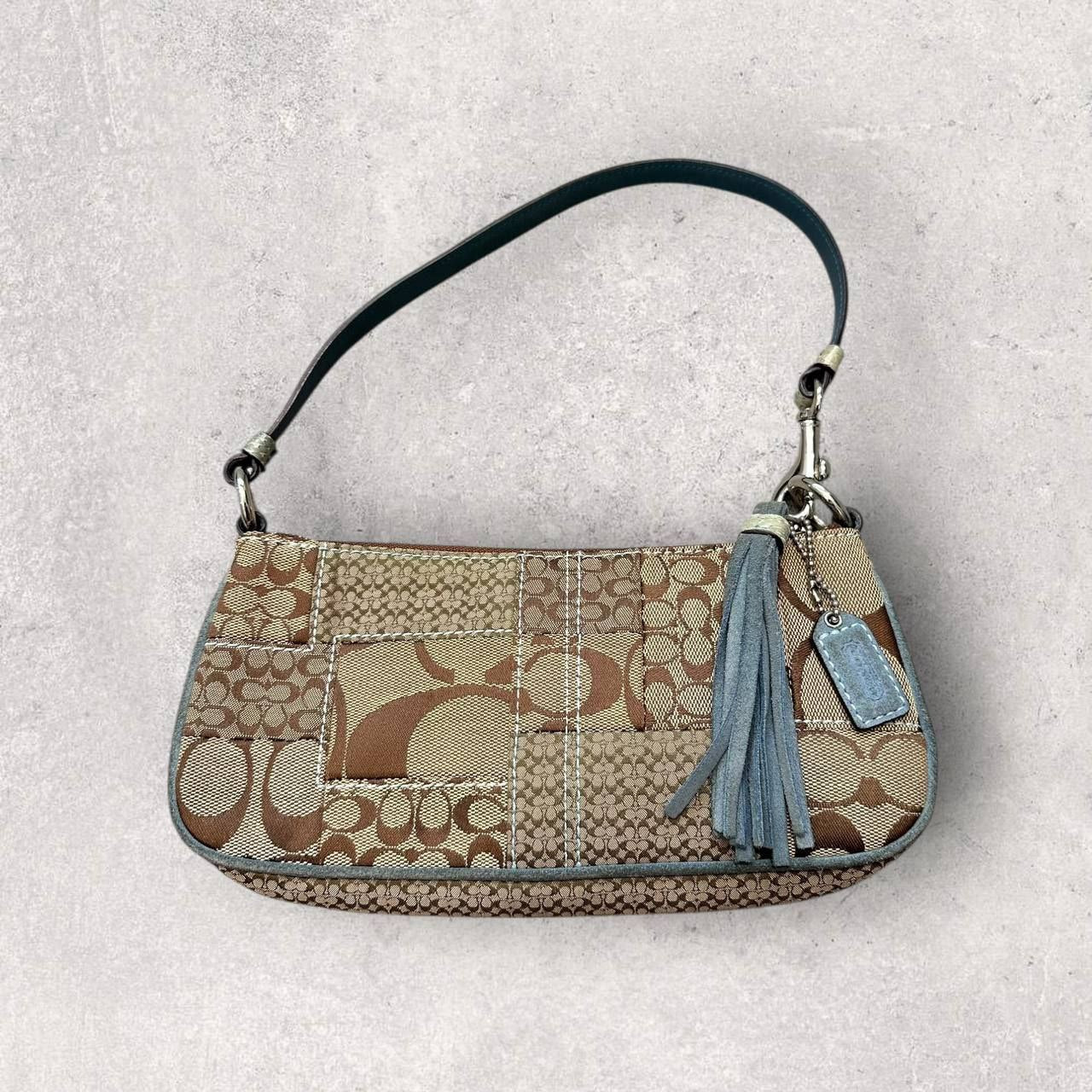 Authentic Vintage Coach Patchwork Shoulder Bag