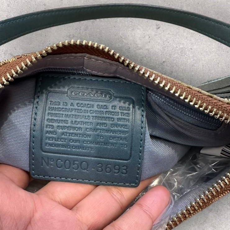 Authentic Vintage Coach Patchwork Shoulder Bag
