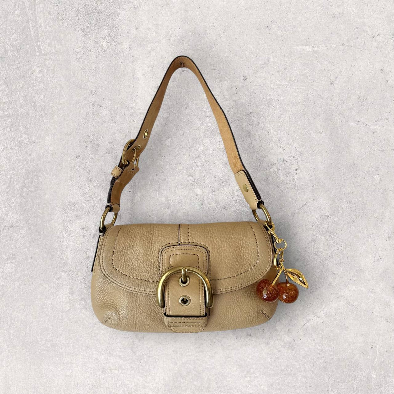 Authentic Vintage Coach Soho Grain Leather Shoulder Bag