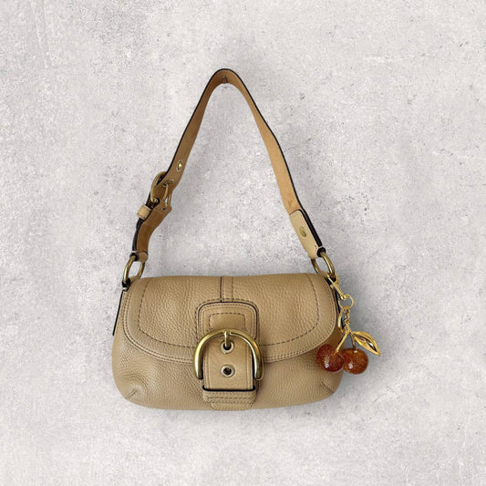 Authentic Vintage Coach Soho Grain Leather Shoulder Bag