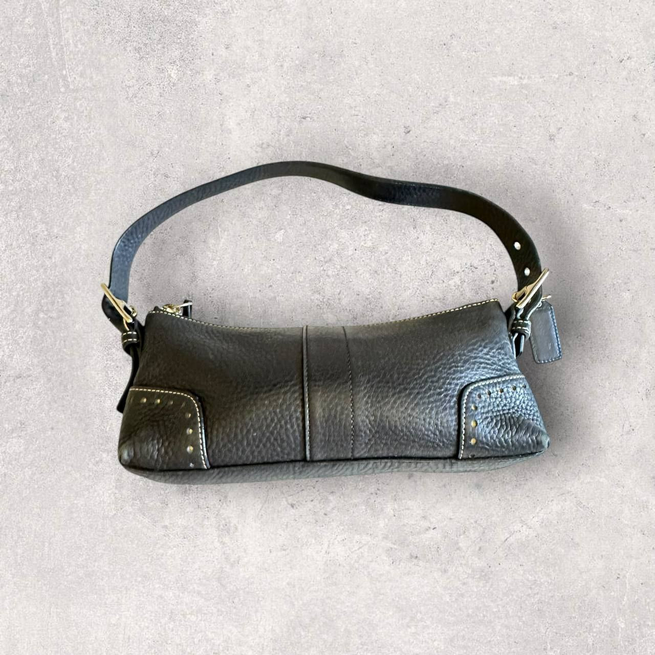 Authentic Vintage Coach Leather Shoulder Bag