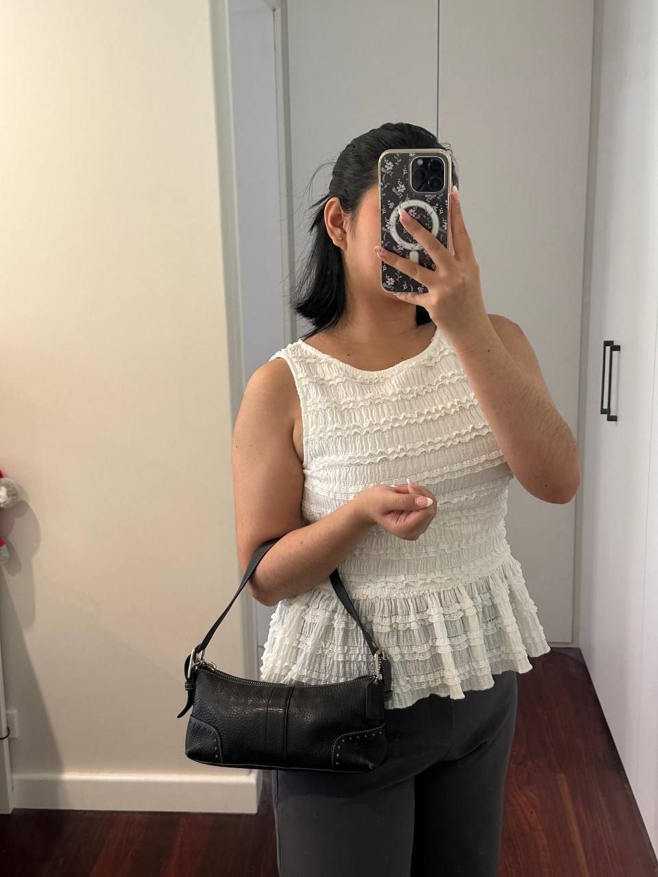 Authentic Vintage Coach Leather Shoulder Bag
