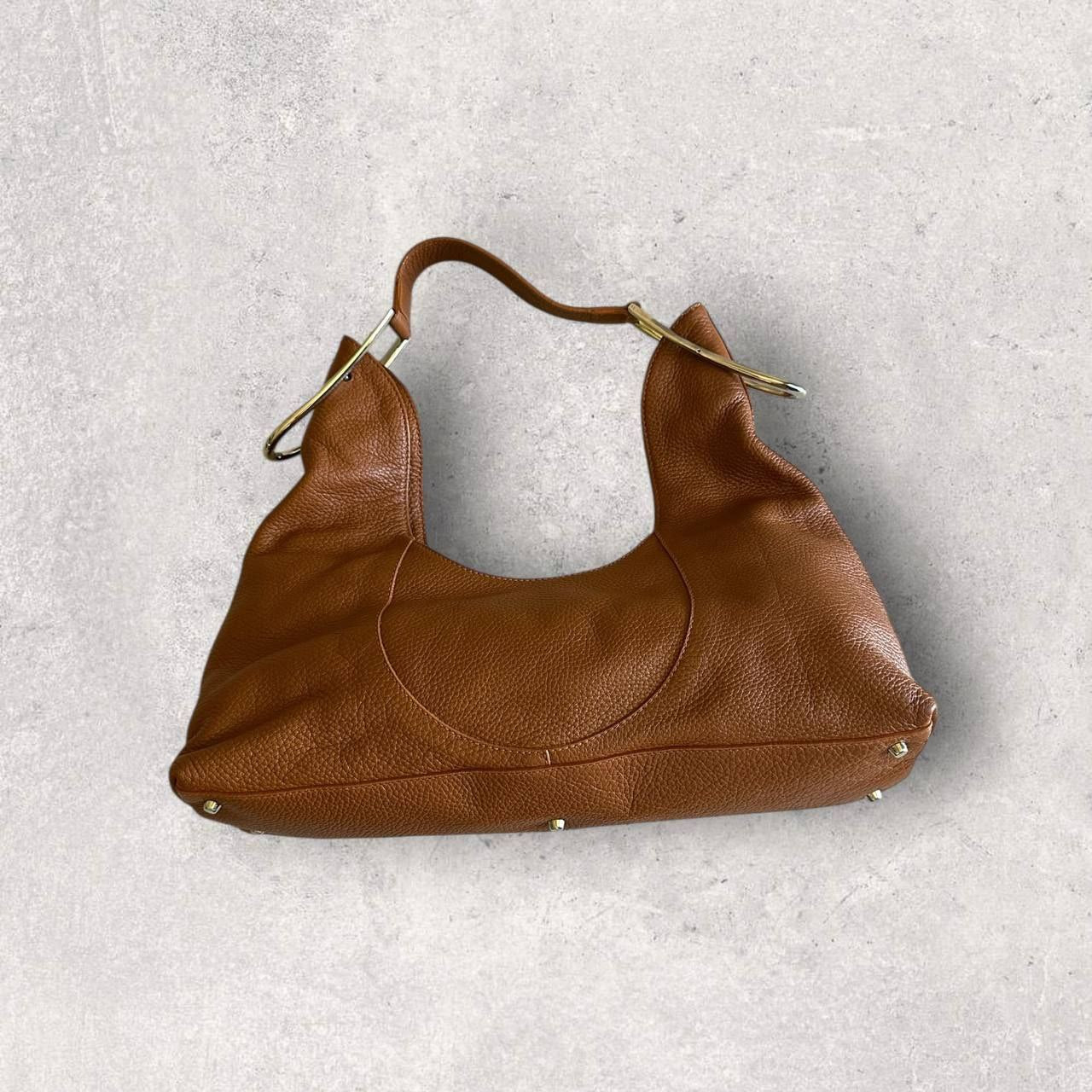 Authentic Vintage Furla Leather Shoulder Bag