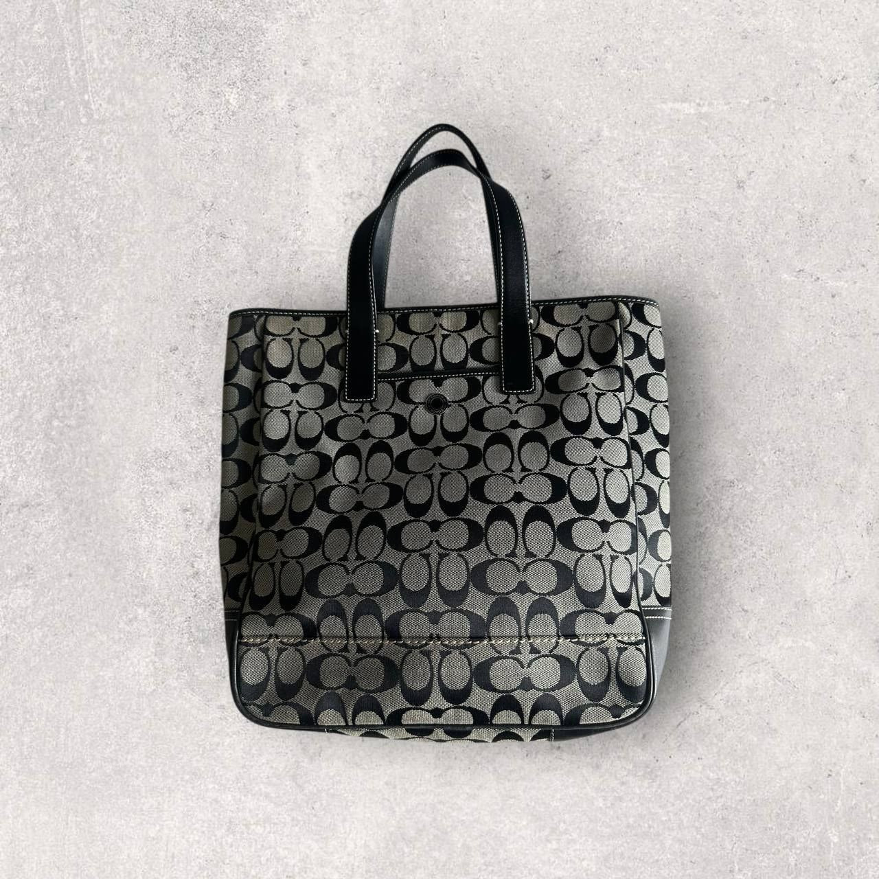 Authentic Vintage Coach Signature Tote Bag