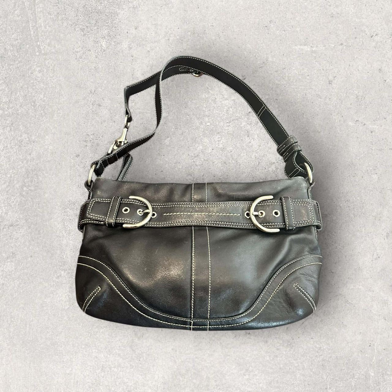 Authentic Vintage Coach Leather Shoulder/Crossbody Bag