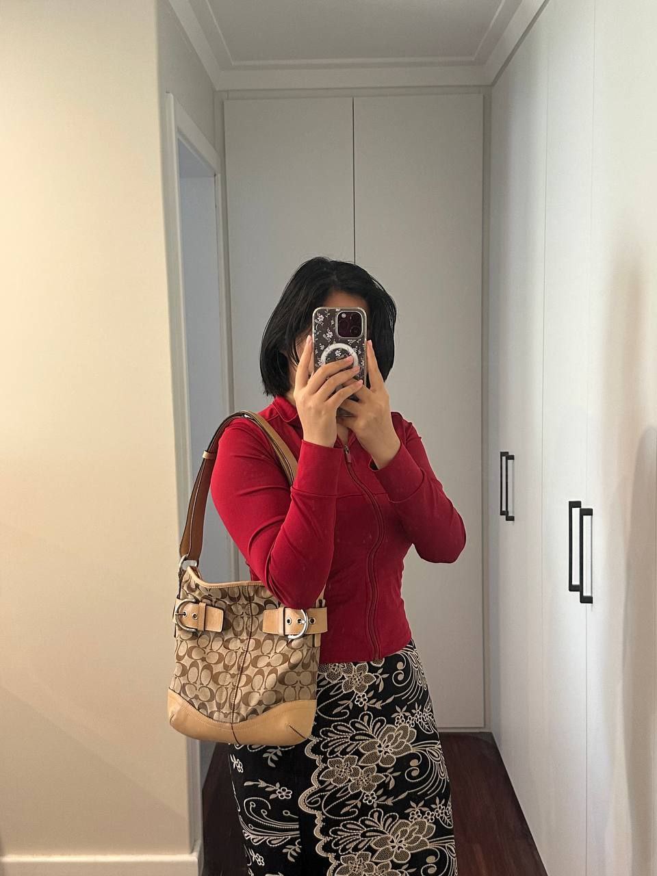 Authentic Vintage Signature Shoulder/Crossbody Bag