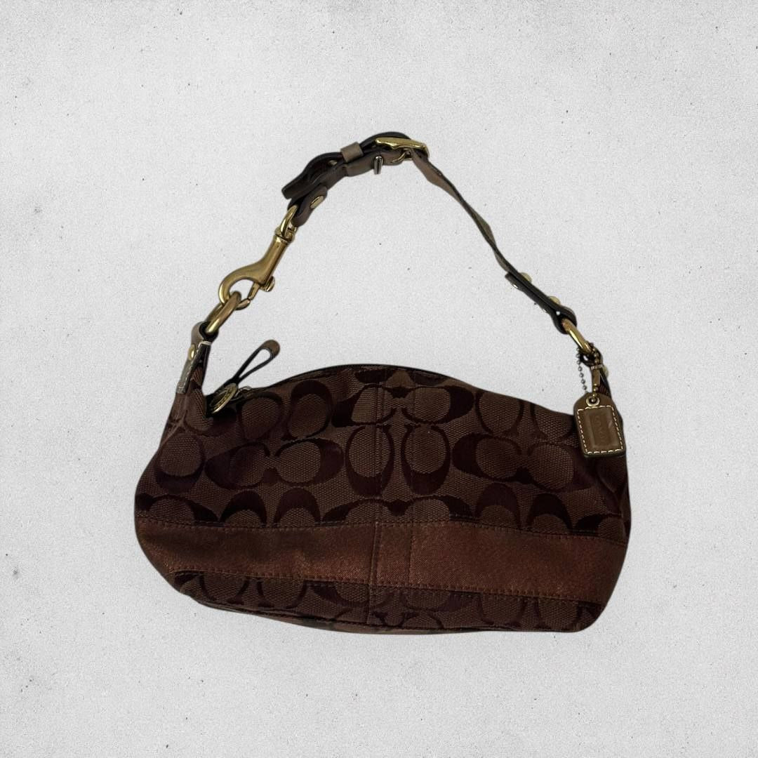 Authentic Vintage Coach Signature Shoulder Bag