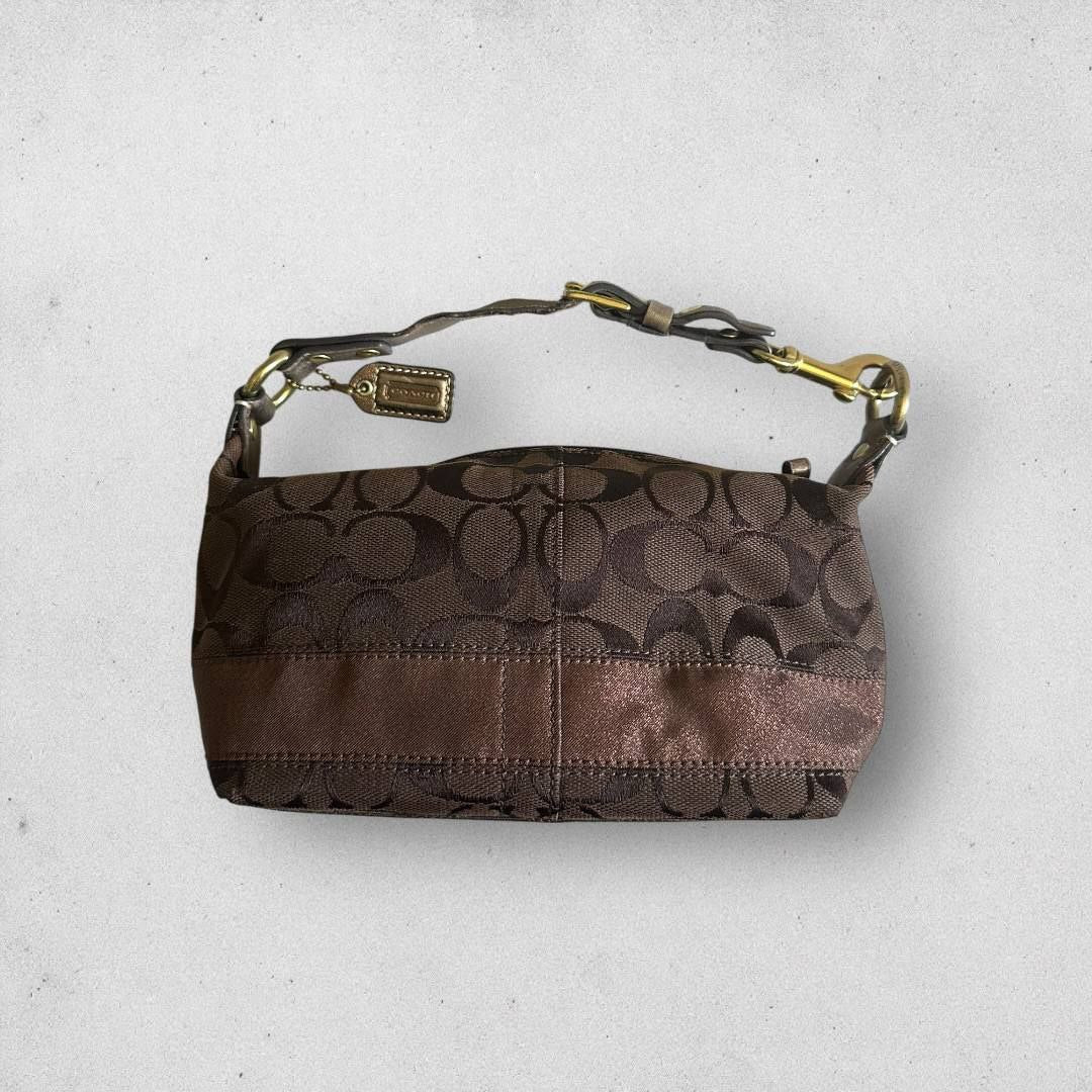 Authentic Vintage Coach Signature Shoulder Bag