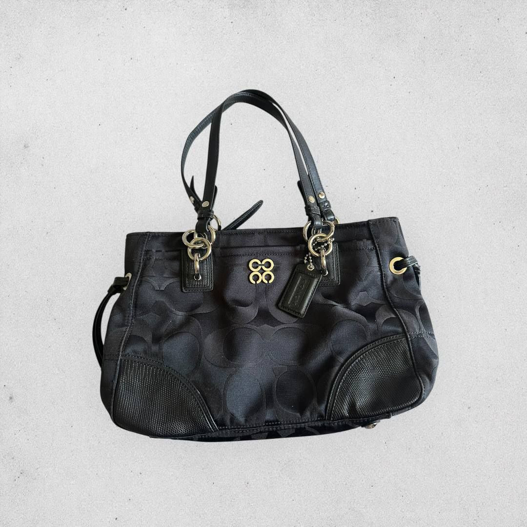 Authentic Vintage Coach Nylon Tote Bag