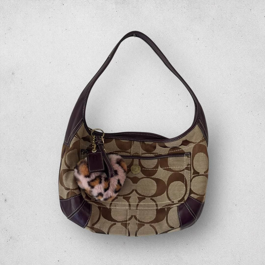 Authentic Vintage Coach Ergo Signature Hobo Bag