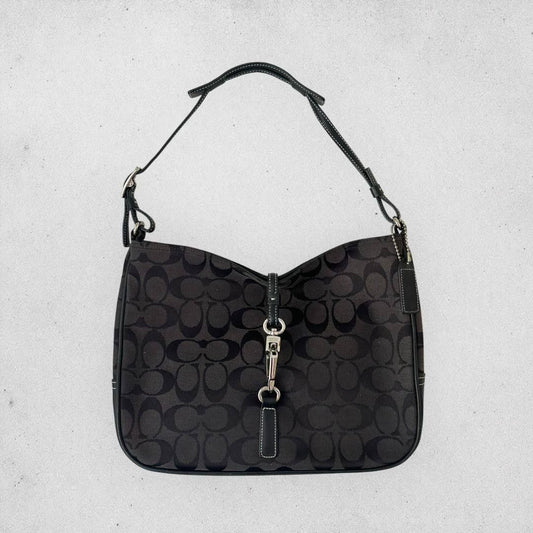 Authentic Vintage Coach Hamptons Signature Shoulder Bag