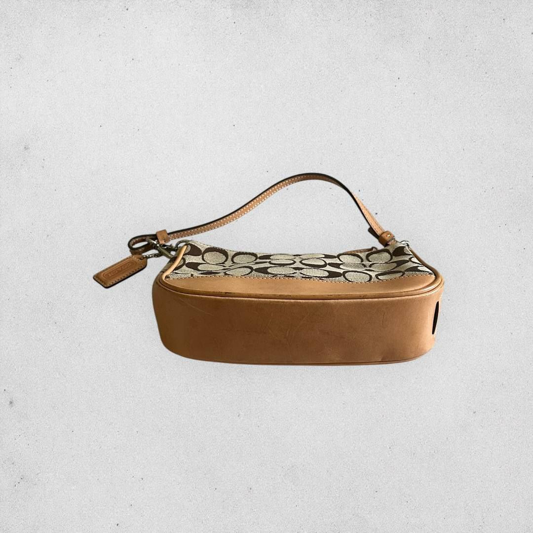 Authentic Vintage Coach Demi Signature Shoulder Bag