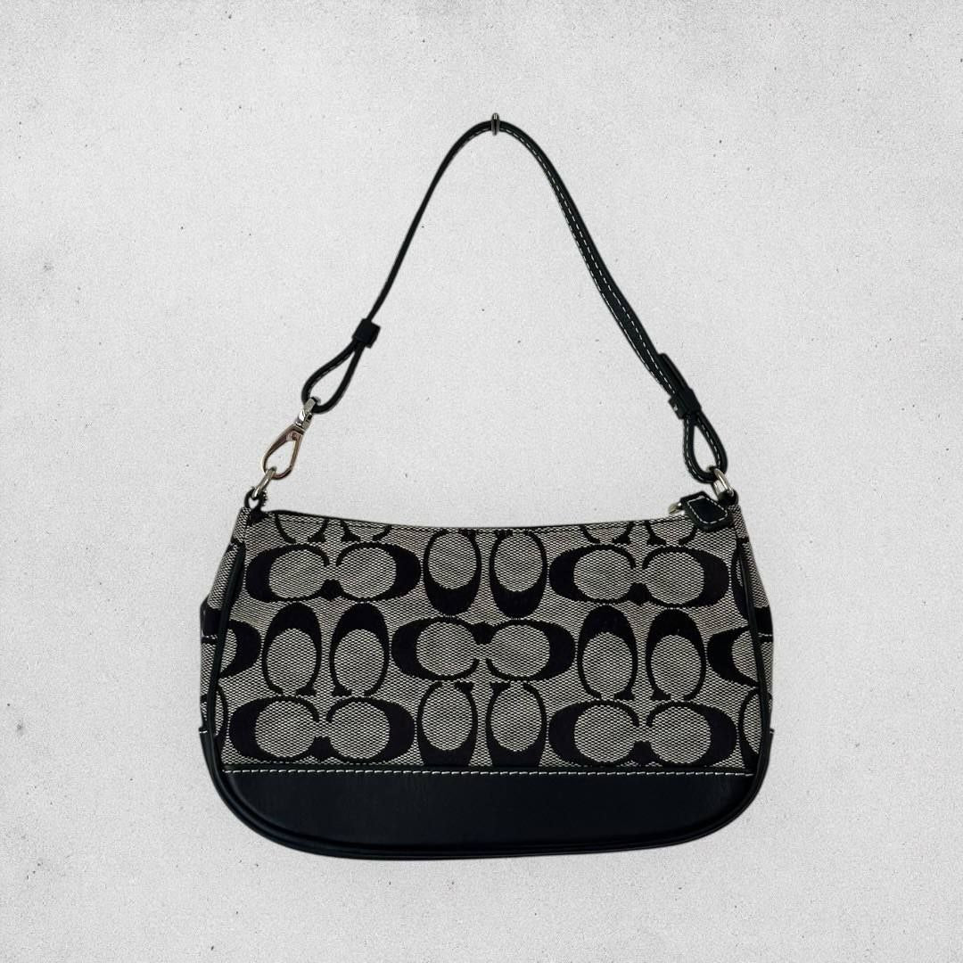 Authentic Vintage Coach Demi Signature Shoulder Bag