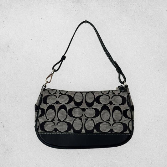 Authentic Vintage Coach Demi Signature Shoulder Bag
