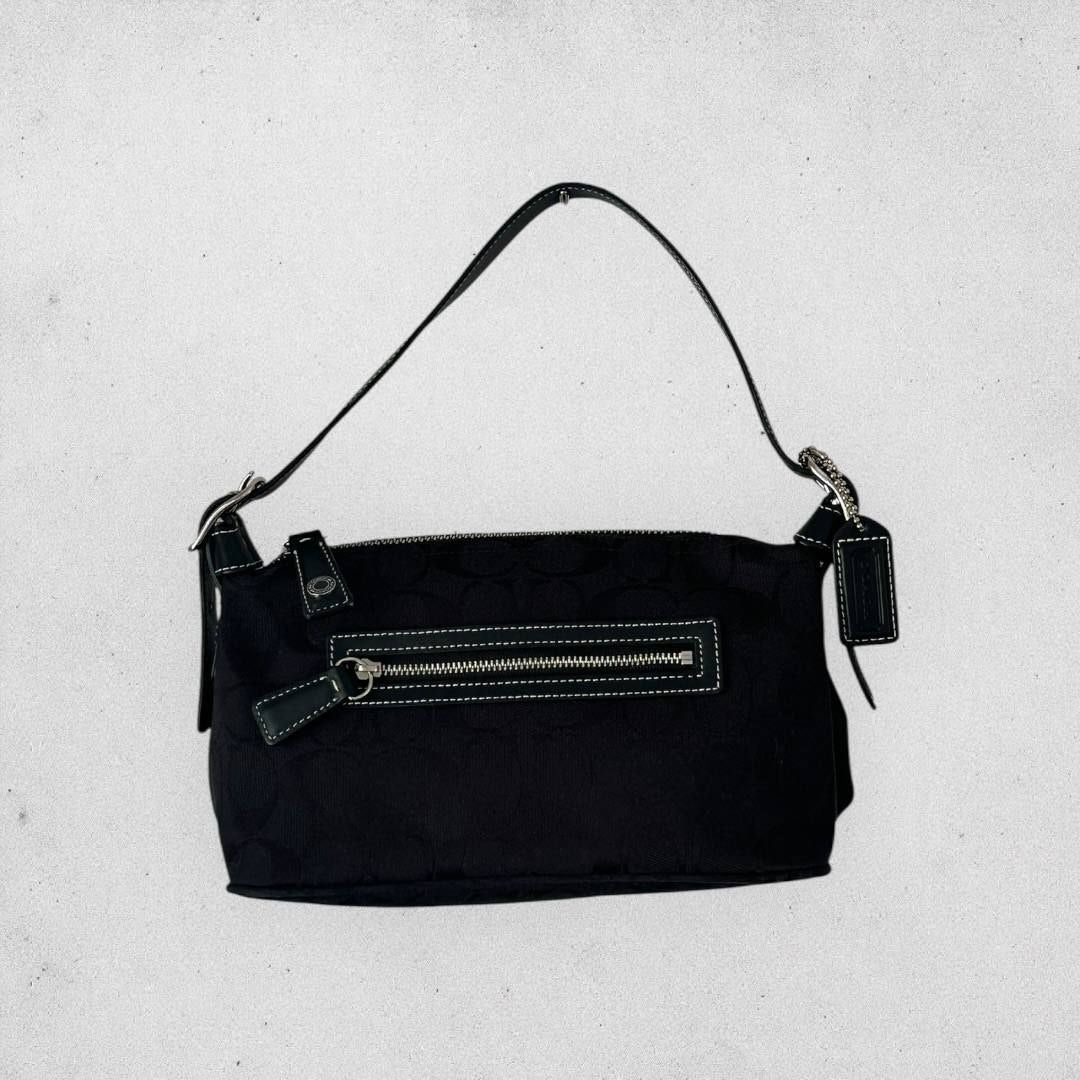 Authentic Vintage Coach Signature Shoulder Bag