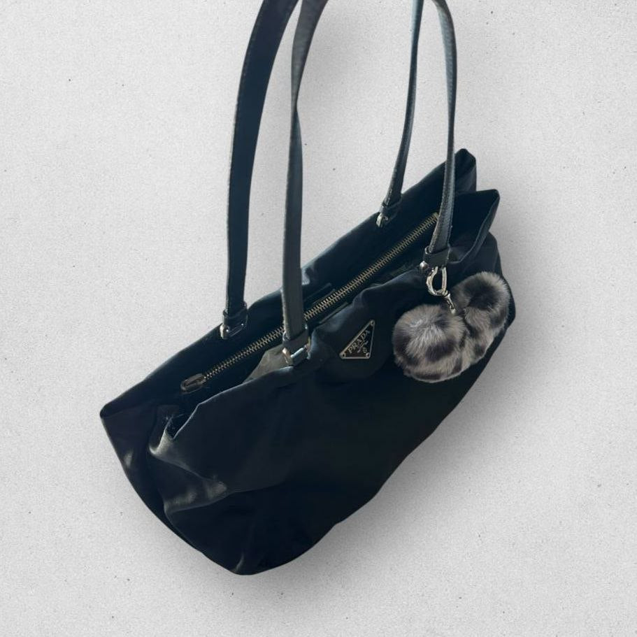 Authentic Vintage Prada Nylon Shoulder Bag