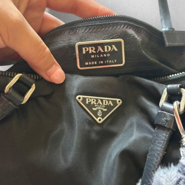 Authentic Vintage Prada Nylon Shoulder Bag