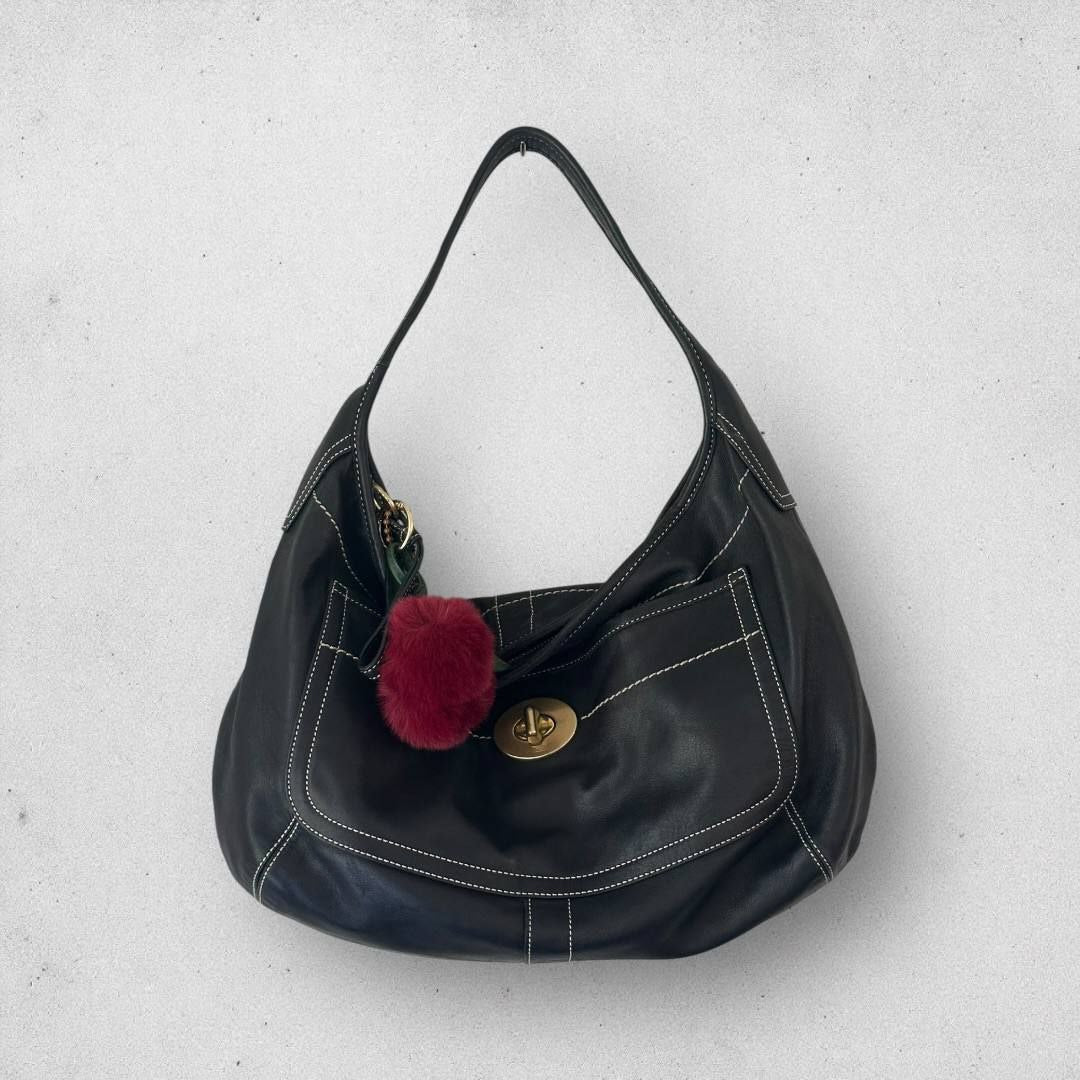 Authentic Vintage Coach Ergo Leather Hobo bag