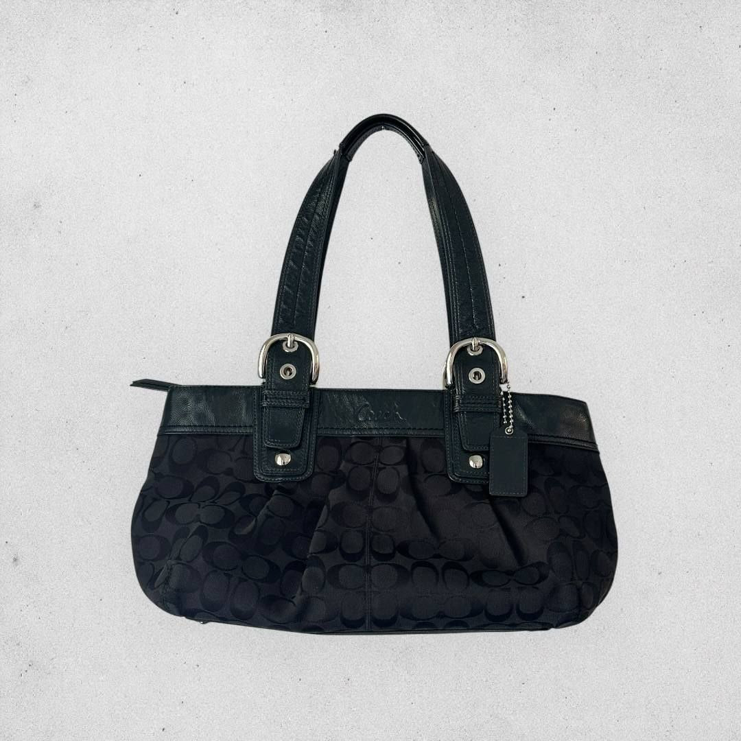 Authentic Vintage Coach Soho Signature Shoulder Bag