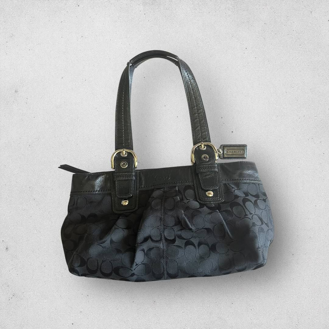 Authentic Vintage Coach Soho Signature Shoulder Bag