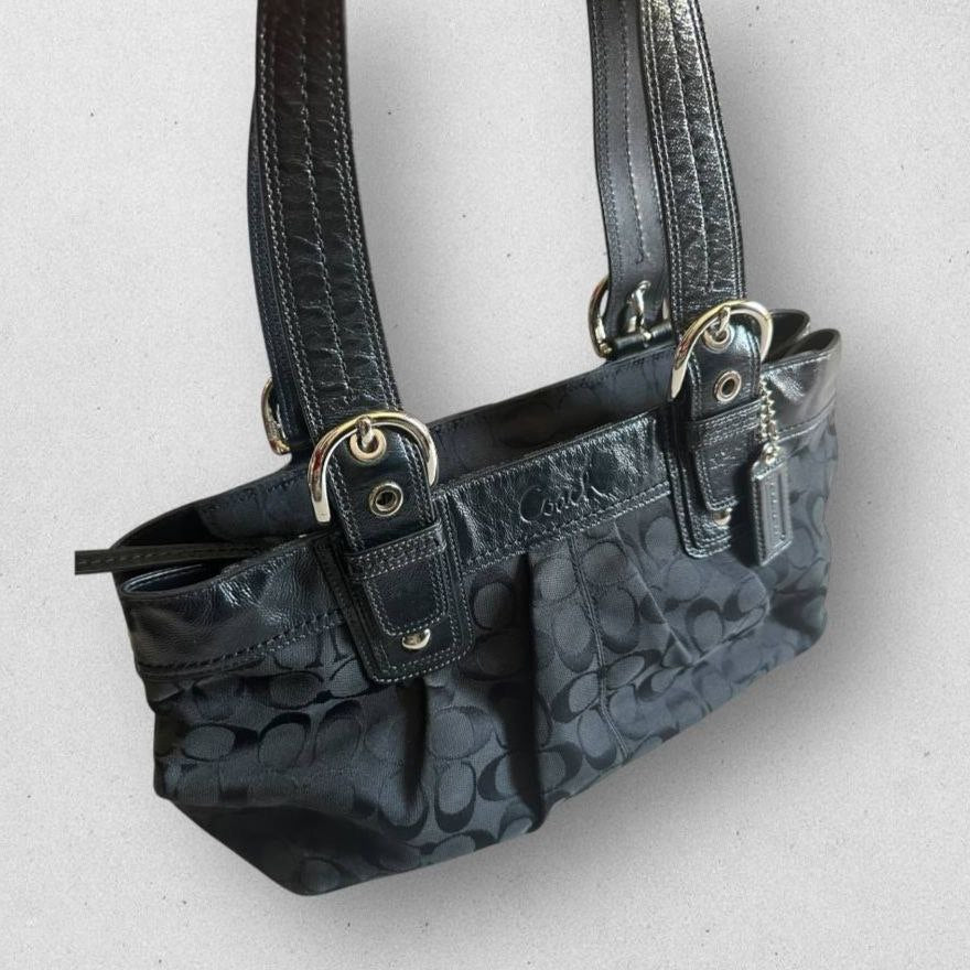 Authentic Vintage Coach Soho Signature Shoulder Bag