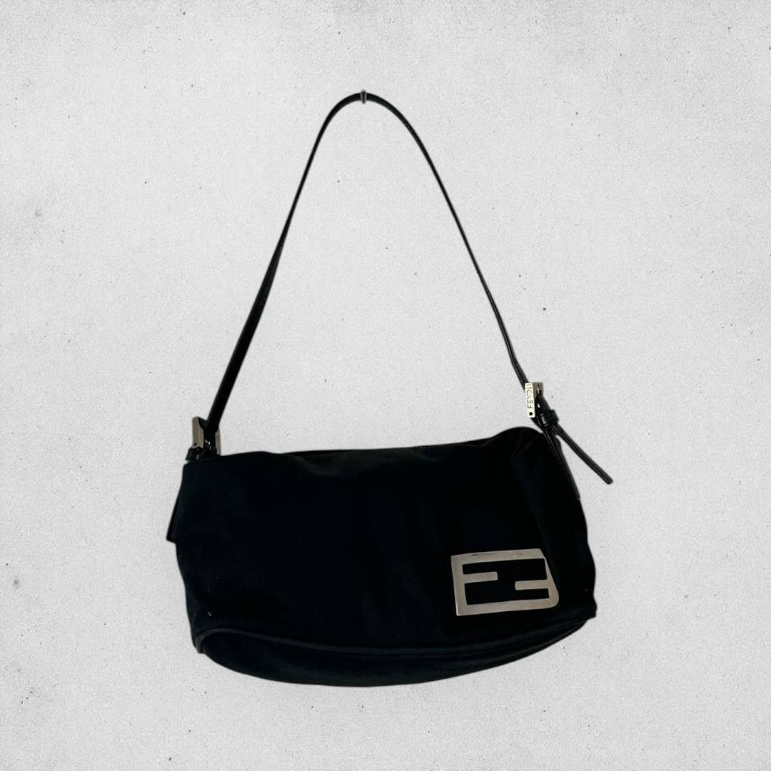 Aunthentic Vintage Fendi Nylon Shoulder Bag