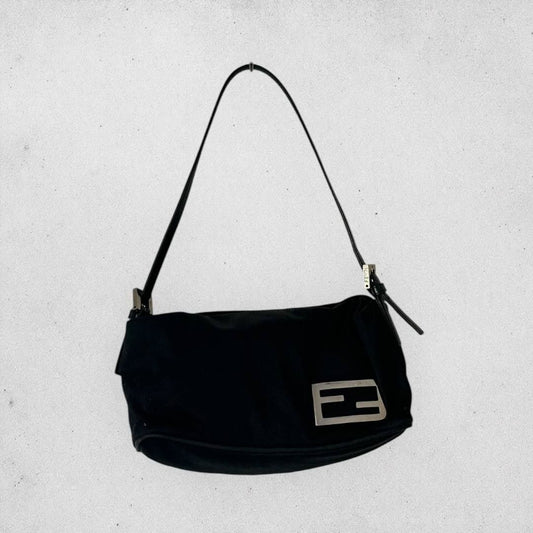Aunthentic Vintage Fendi Nylon Shoulder Bag