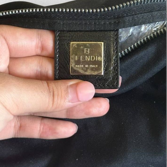 Aunthentic Vintage Fendi Nylon Shoulder Bag