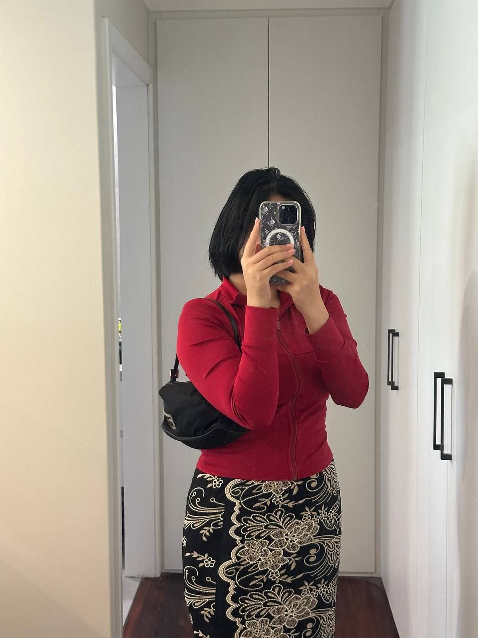 Aunthentic Vintage Fendi Nylon Shoulder Bag