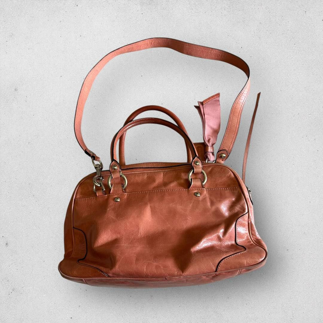 Authentic Vintage Coach Poppy Snap Satchel Bag