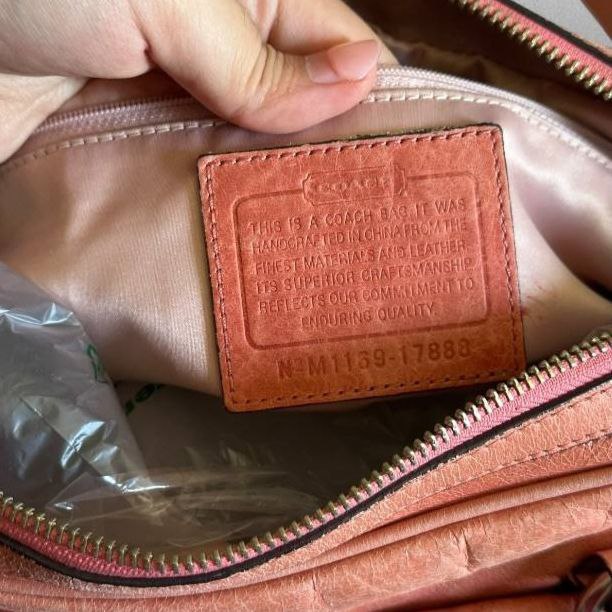 Authentic Vintage Coach Poppy Snap Satchel Bag